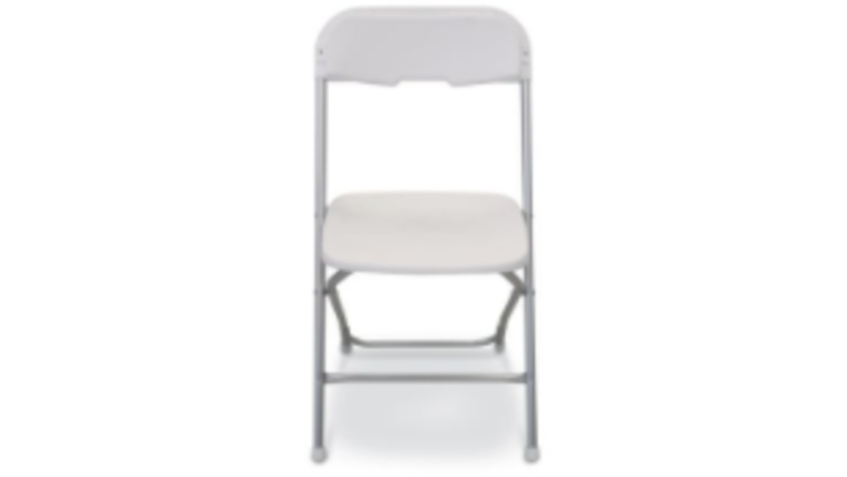 White Folding Child's Chair
